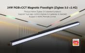 MI LIGHT MAGNETICO 48V OPALE 600MM 24W RGB+CCT RF+ZIGBEE 3.0 MF5-24A-ZL