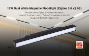 MI LIGHT MAGNETICO 48V OPALE 12W 300MM DUALWHITE RF+ZIGBEE MF2-12A-ZR