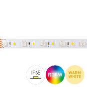 STRIP LED CC42090 18W/MT 24V RGB+3000K 110LM/W IP65-TR