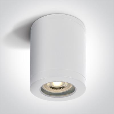 Lampada da soffitto Cylinder Esterno GU10 Bianco 10w IP65 67142B/W