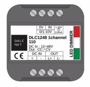 DALCNET EASY DIMMER DLC1248-1CV-110 0-10V 1 CANALE 8A