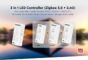 MI LIGHT CONTROLLER RGB/RGBW/RGBCCT 3IN1 RF+ZIGBEE 3.0 DC12-24V FUT037Z+