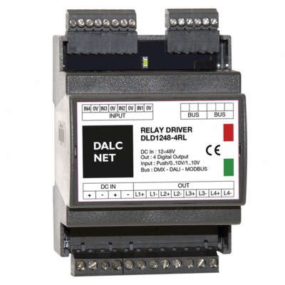 DALCNET PRO DLD1248-4RL-DALI RELAY