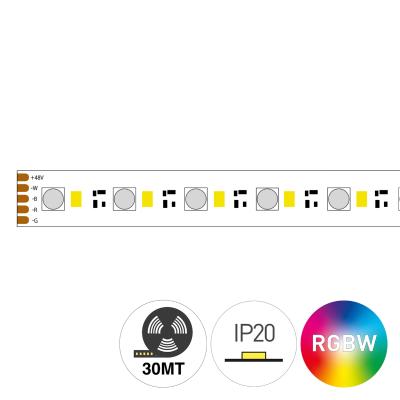 STRIP LED 30MT CC3900660 LONG RGB+6000K 12W+10W/MT IP20 48V